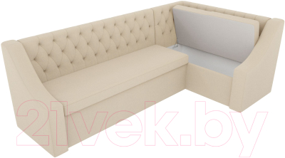 Уголок кухонный мягкий Mebelico Мерлин 210 правый / 100450