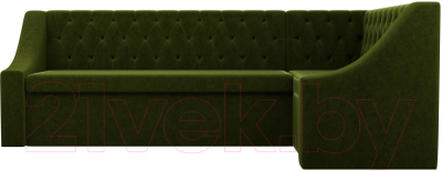 Уголок кухонный мягкий Mebelico Мерлин 210 правый / 100451