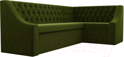 Уголок кухонный мягкий Mebelico Мерлин 210 правый / 100451