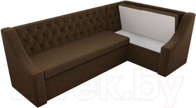 Уголок кухонный мягкий Mebelico Мерлин 210 правый / 100452