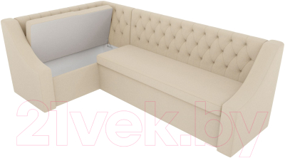 Уголок кухонный мягкий Mebelico Мерлин 210 левый / 100450