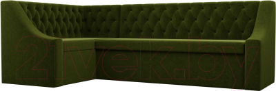 Уголок кухонный мягкий Mebelico Мерлин 210 левый / 100451 - фото