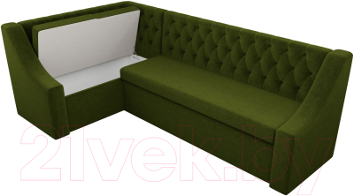 Уголок кухонный мягкий Mebelico Мерлин 210 левый / 100451