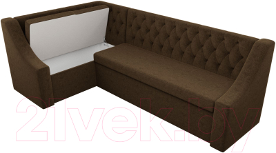 Уголок кухонный мягкий Mebelico Мерлин 210 левый / 100452