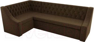 Уголок кухонный мягкий Mebelico Мерлин 210 левый / 100452