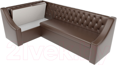 Уголок кухонный мягкий Mebelico Мерлин 210 левый / 100460