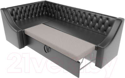 Уголок кухонный мягкий Mebelico Мерлин 210 левый / 100461