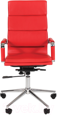 Кресло офисное Chairman 750 (экокожа, красный)