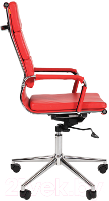 Кресло офисное Chairman 750 (экокожа, красный)