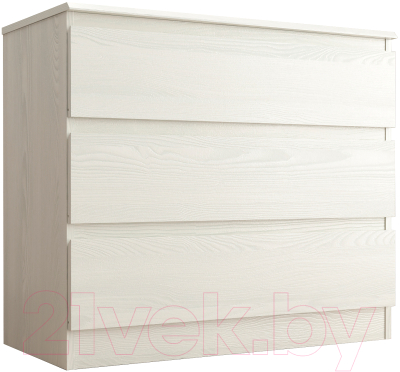 Комод Евва Турин ТР-3S/YA-S (ясень снежный) - фото