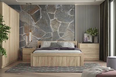 Комод Евва Турин ТР-3S/S (дуб сонома)