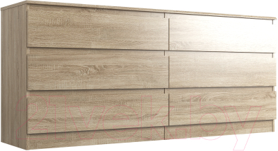 Комод Евва Турин ТР-6S/S (дуб сонома) - фото