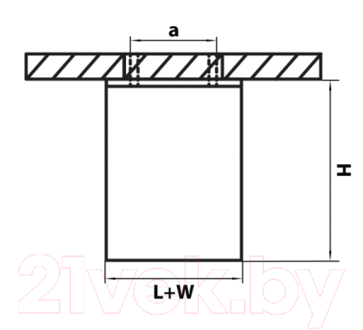 Точечный светильник Lightstar Monocco 52136