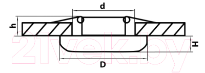 Точечный светильник Lightstar Monde 71117