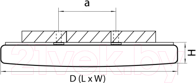 Панель светодиодная Lightstar Arco 226262