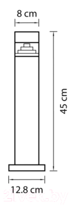 Светильник уличный Lightstar Raggio 377907