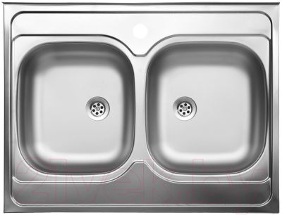 Мойка кухонная Ukinox Стандарт STM800.600 20-6C 3C - фото