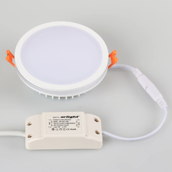 Точечный светильник Arlight LTD-115SOL-15W Day White / 020709