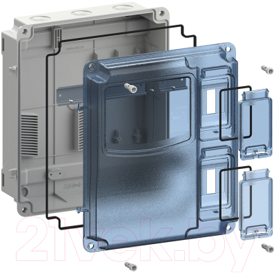 Бокс пластиковый IEK MSP3-N-06-55