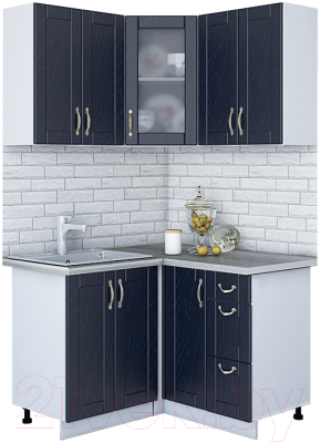 Готовая кухня Интерлиния Мила Крафт 1.2x1.2 - фото