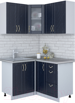 Готовая кухня Интерлиния Мила Крафт 1.2x1.3 - фото