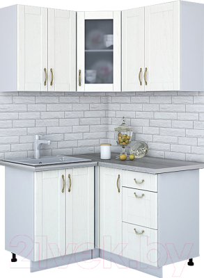 Готовая кухня Интерлиния Мила Крафт 1.2x1.3 - фото