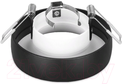 Точечный светильник Ambrella A890 BK/WH (черный/белый)