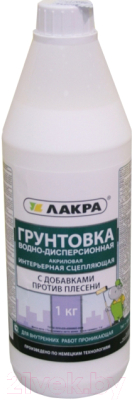 Грунтовка Лакра ИНТ3 интерьерная сцепляющая - фото