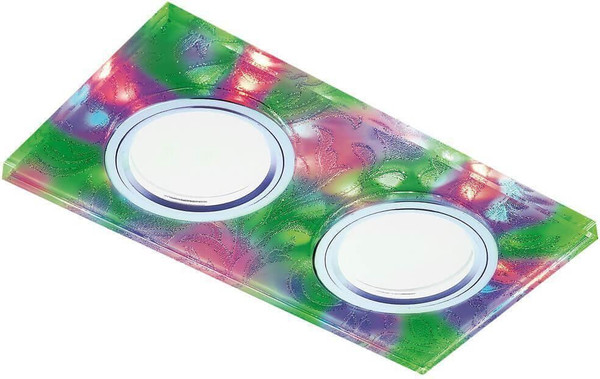 Точечный светильник Ambrella S234/2 W/CH/M - фото