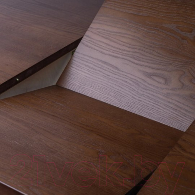 Обеденный стол Импэкс Leset Говард 1Р (орех шоколадный Т19)