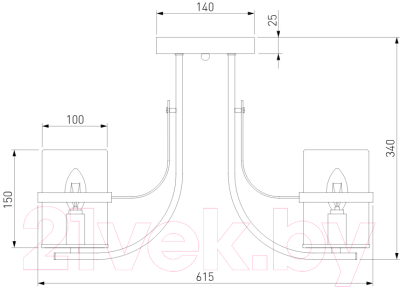 Бра Евросвет Coppa 60085/1