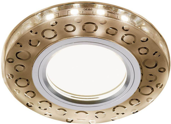 Точечный светильник Ambrella S218 WH/CH/WA - фото