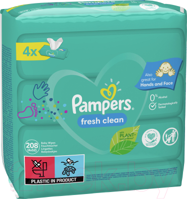 Влажные салфетки детские Pampers Fresh Clean