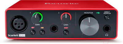 Аудиоинтерфейс Focusrite Scarlett Solo 3rd gen - фото