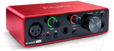 Аудиоинтерфейс Focusrite Scarlett Solo 3rd gen