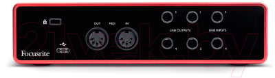 Аудиоинтерфейс Focusrite Scarlett 4i4 3rd gen