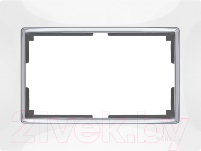 Рамка для выключателей и розеток Werkel WL03-Frame-01-DBL / a033481 - фото