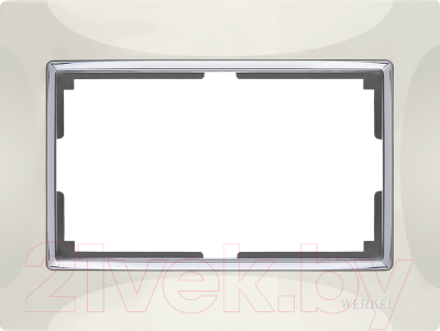 Рамка для выключателей и розеток Werkel WL03-Frame-01-DBL / a033482 - фото