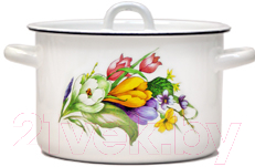 Кастрюля Эмаль 01-1612/4М