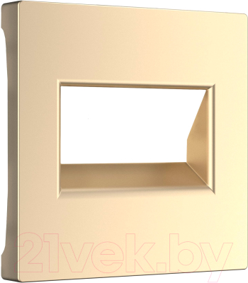 Лицевая панель для розетки Werkel WL11-RJ45+RJ45-CP / a040911 - фото