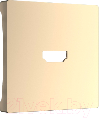 Лицевая панель для розетки Werkel WL11-HDMI-CP / a040908 - фото