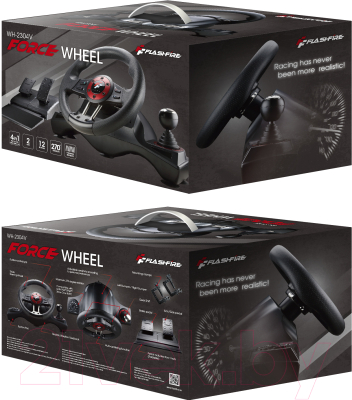 Игровой руль FlashFire 6in1 Force Wheel WH-2304V
