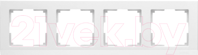 Рамка для выключателей и розеток Werkel WL04-Frame-04 / a028924 - фото