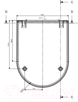 Сиденье для унитаза Cersanit Granta
