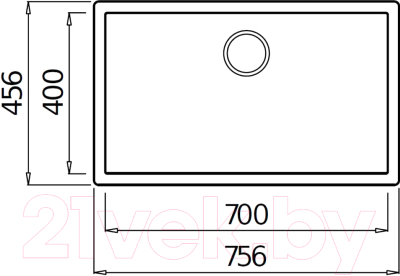 Мойка кухонная Elleci Zen 130 Black K86 / LKZ13086