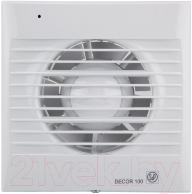 Вентилятор накладной Soler&Palau Decor-100 CR / 5210002100 - фото
