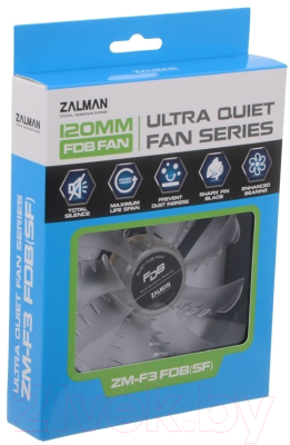 Вентилятор для корпуса Zalman ZM-F3 FDB(SF)