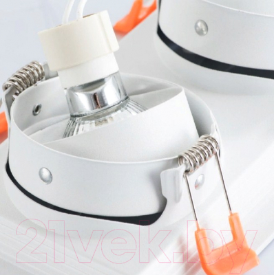 Комплект точечных светильников Arte Lamp Canis A6661PL-2WH