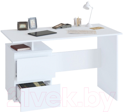 Письменный стол Сокол-Мебель СПМ-19 (белый)