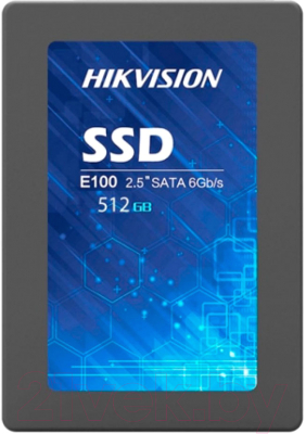 SSD диск Hikvision 512GB (HS-SSD-E100) - фото